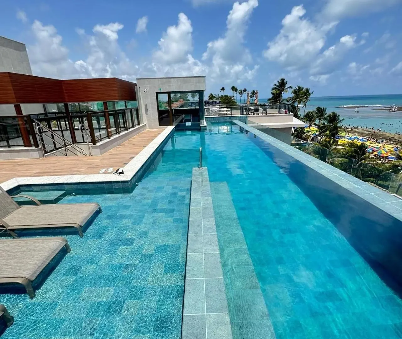 Porto De Galinhas- Gs Beach Prime- Mirante Do Porto - Excelente Localizacao!! 0*, Порту-де-Галиньяш Бразилия